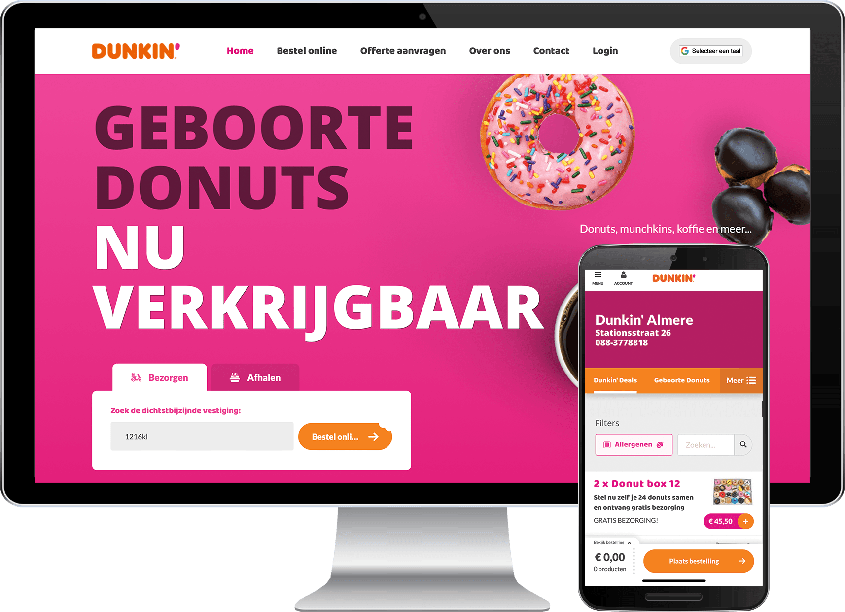 Webshop & App Foodticket
