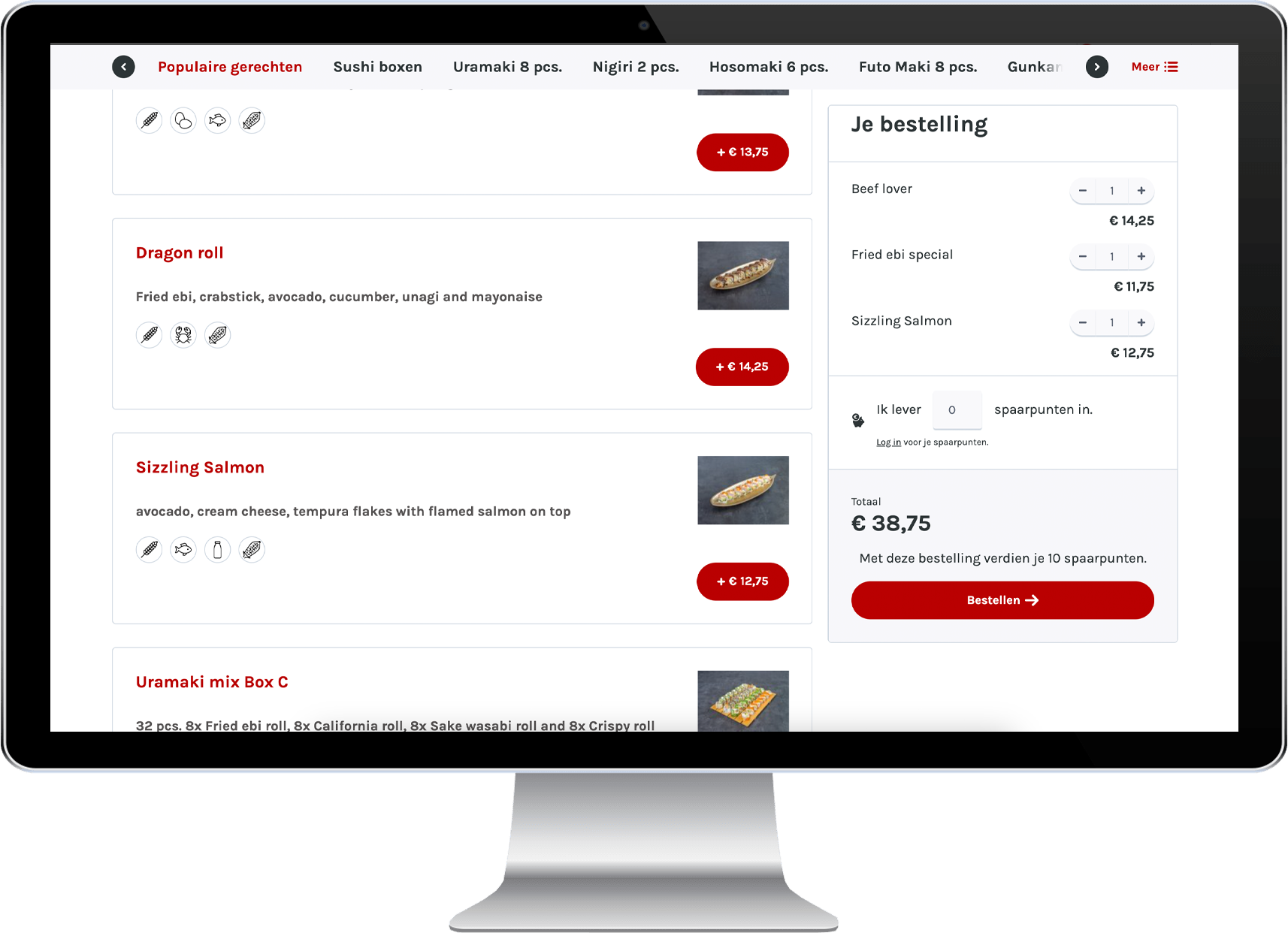 Webshop & App Foodticket